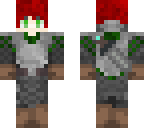 red haired knight