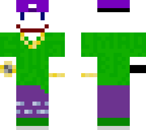 smile (purple and green)