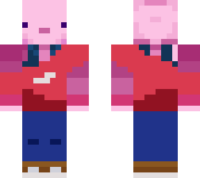 strap top axolotl with vest