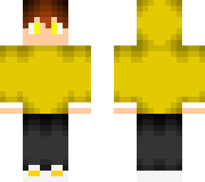 yellow hoodie boy skin