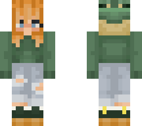 frog hoodie and docs