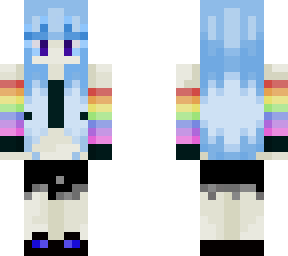 girl with blue hair~