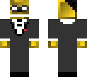 golden_freddy45 youtuber's skin with hidden tuxedo