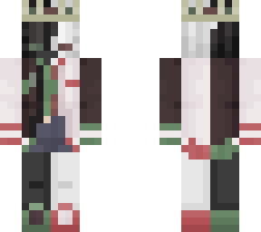 humanoid ranboo with crown [leg fixed]