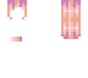 lesbean pride hair base (long)