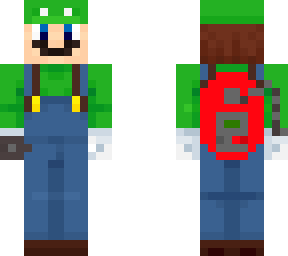 luigi with poltergust 5000        credit to: dangerxcom