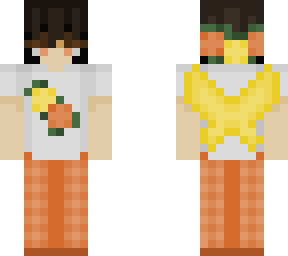 orange & yellow fairy girl