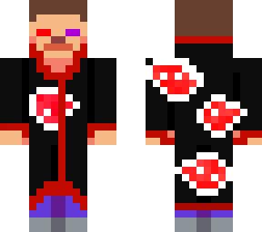 steve with akatsuki cloak