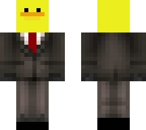 ducky in a suit