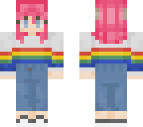 emi_eggs pinky rainbow sweatshirt