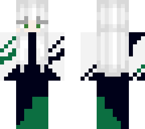 girl with white hair