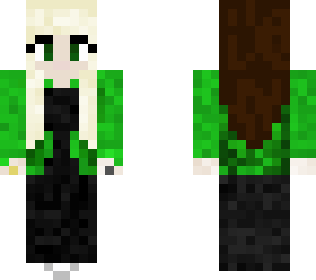 half blond and brown hair colored girl