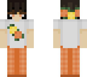 orange and yellow girl (without wings)