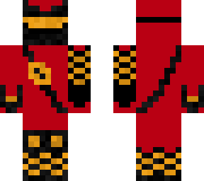 red warrior | Minecraft Skin