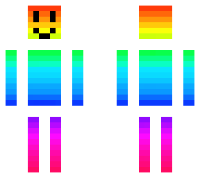 smiling rainbow