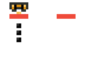 snow man snow boarder
