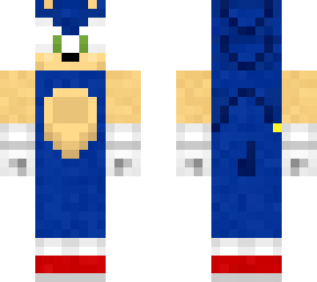 sonic the hedgehog (can u spot the yellow quill?)