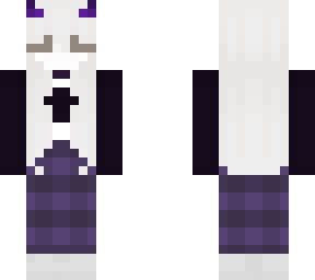 try hard emo purple girl