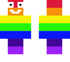 walking rainbow
