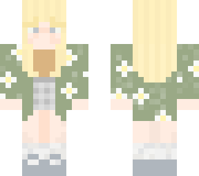 blonde cottage girl