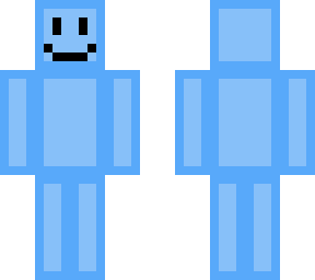 blue character box
