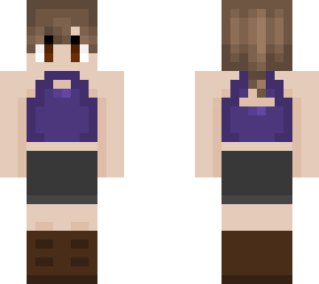 croptop person with a potentially traumatic backstory