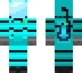 cyan astronaut (among us)