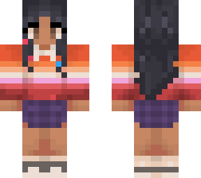 gf in pride sweater