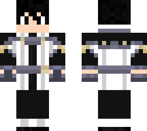 Kirito Ordinal Scale Minecraft Skins