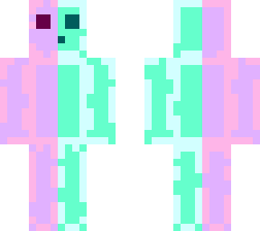 mauve and aqumarine slime