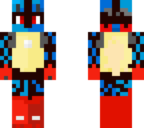 mega Lucario | Minecraft Skin