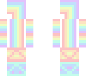 pastel rainbow