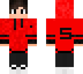 red hoodie boy