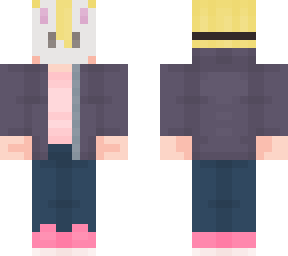 white bunny