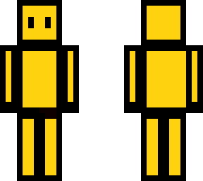 yellow outline boy