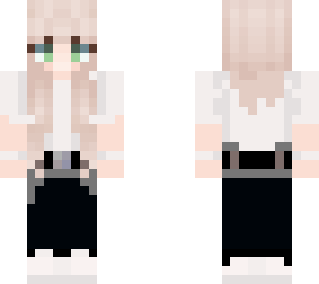 blonde girl with green eyes