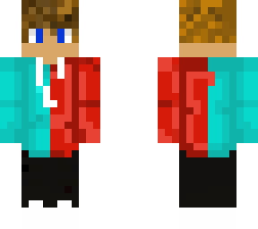 cool red/blue hoodie boy i edited another blue/green