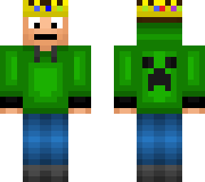 creeepermc techno crown