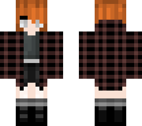 Flannel Shirt Ginger | Minecraft Skin