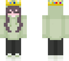 frog skin with crown