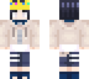 hinata with crown