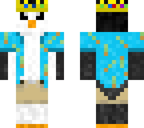 holiday pingu with crown