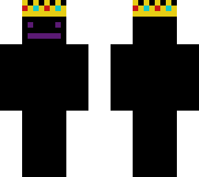 jaguarimposings minecraft skin (homemade) (dark mode crown)