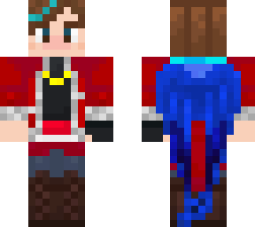 jay with techno's cape