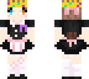 maid bear with technocrown