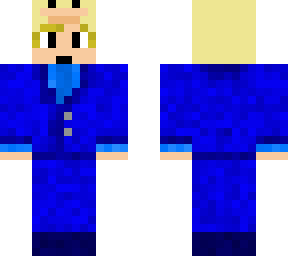 me in blue suit