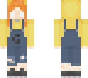minion fan orange hair