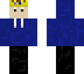 my skin with technoblade's crown