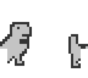 no internet dino
