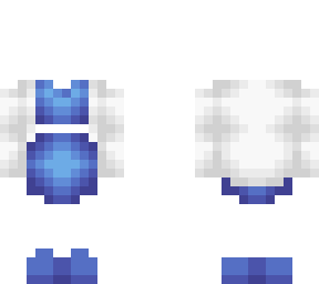 ob - white coat w/ blue fit